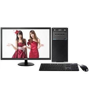 華碩/ASUS D320MT-G45B54003+VP228DE (21.5英寸）臺式計(jì)算機(jī)